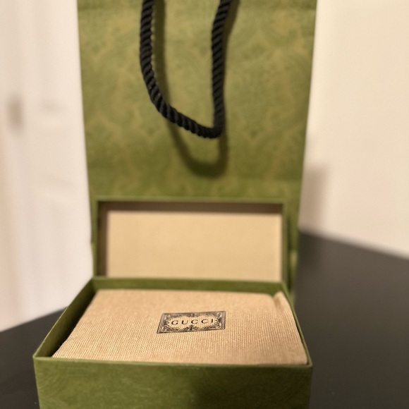 Gucci Leather Card Case Wallet - Picture 9 of 13